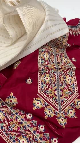 Rs 4500 Ethnic emb 2 pc