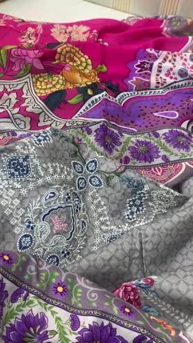 Rs 3100 Jahan Ara linen new launch emb 3pc [D12]