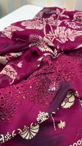 Rs 4250 Aafreen chicken Kari viscose 3pc New launch [AF 70]