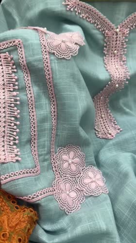 Rs 5000 Aneelas stitched khadar 2 p PRE BOOKING [CH 23 L43]XLARGE