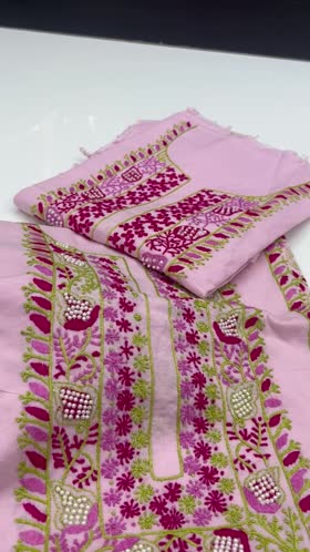 Rs 4500 Aneelas hand made Emb shirt