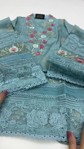 Rs 4500 stitched jacquard Emb 2 p [CH21 L41]LARGE