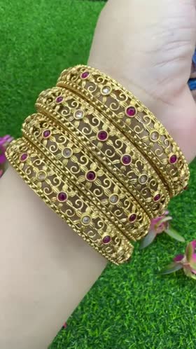 Rs 3500 Rajwari bangles [2.10]