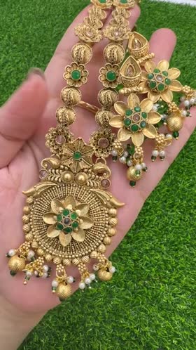 Rs 2950 Indian Rajwari mala set